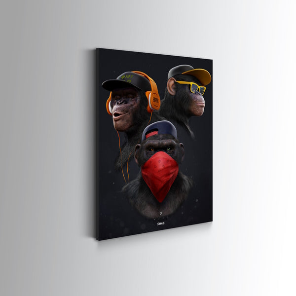 3 Affen - Nichts sehen - nichts reden - nichts hören | Juliano Araújo