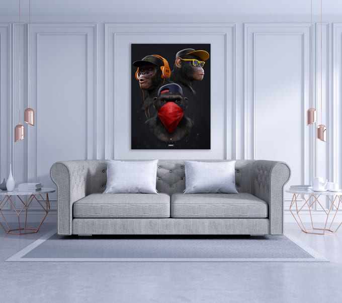 3 Affen - Nichts sehen - nichts reden - nichts hören | Juliano Araújo