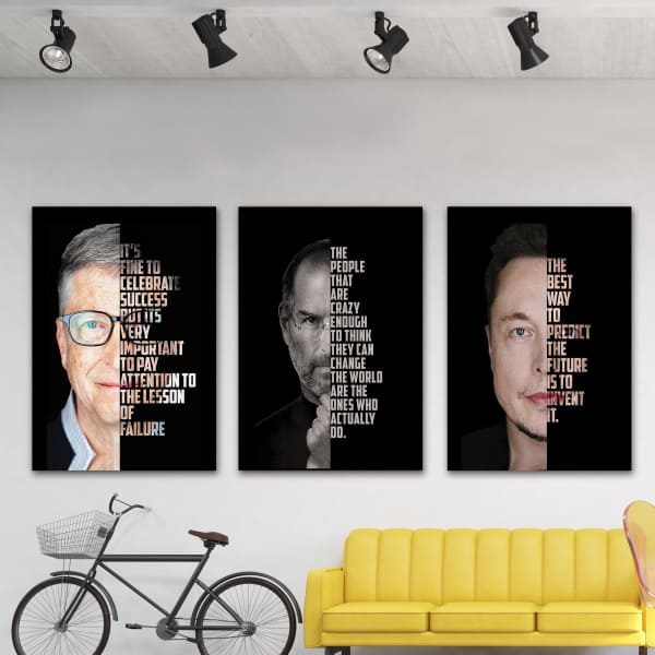 Zitate - Bundle von Musk, Jobs & Gates