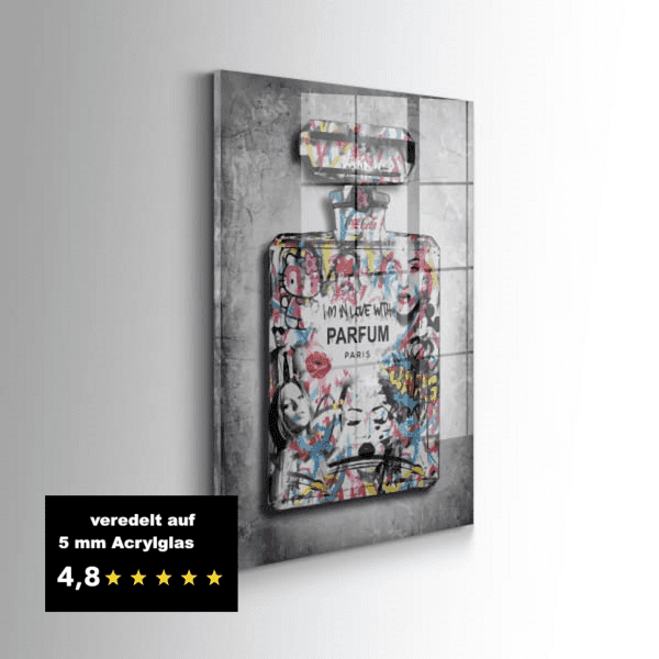 Parfum Flasche Pop Art - GLAS