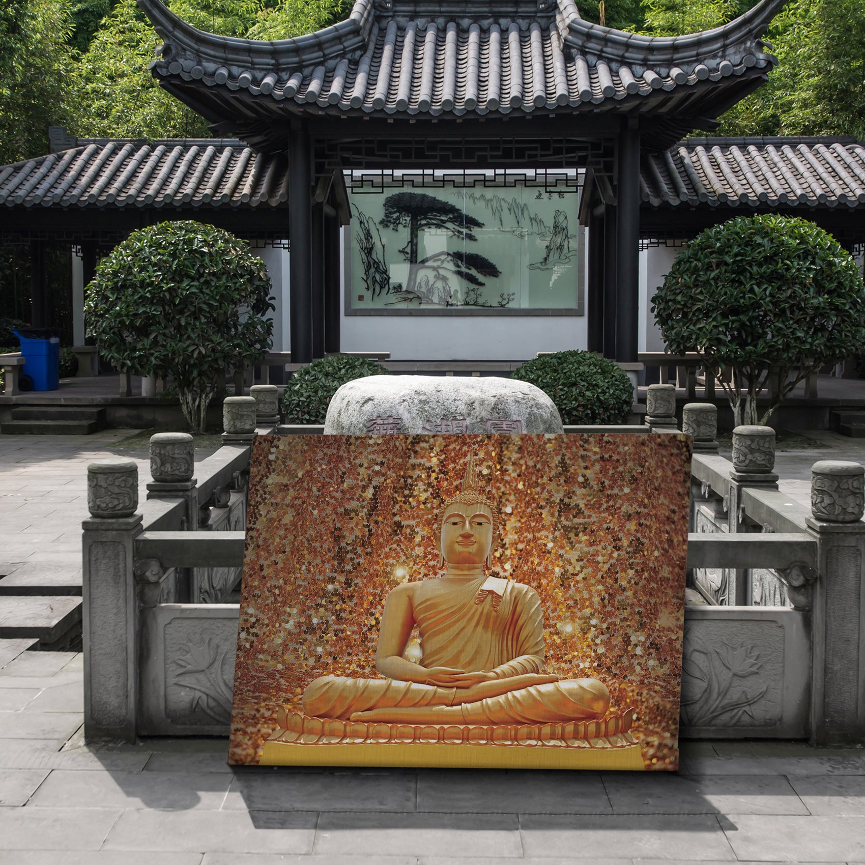 Buddha Bild Xxl