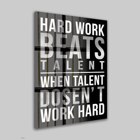 Hard Work Beats Talent