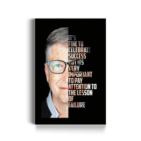 Bill Gates "It's Fine to Celebrate Success"