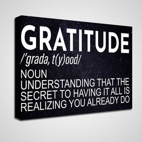 Gratitude