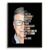Bill Gates "It's Fine to Celebrate Success"