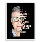Bill Gates "It's Fine to Celebrate Success"
