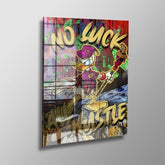 No Luck All Hustle | Limited Edition - Glas