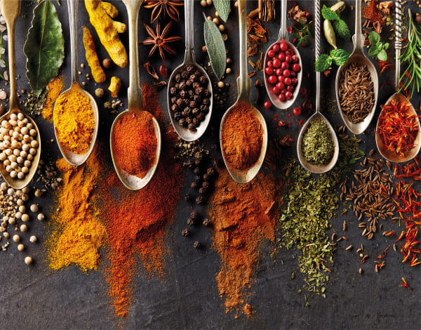 Wandbild Spices
