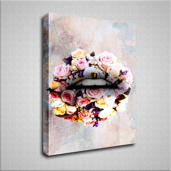 Floral Lips